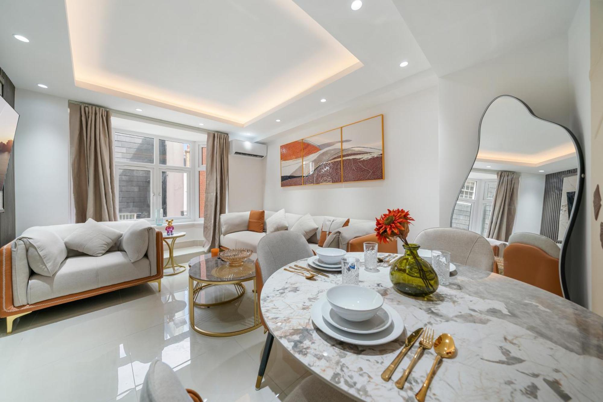 Chic & Modern 1-bedroom In Prime Mayfair H2 Appartement Londen